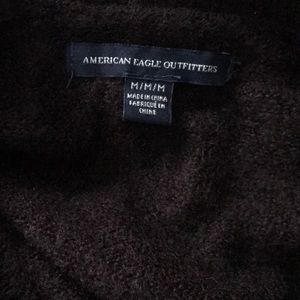 American Eagle Dark Plum SUPER SOFT Cardigan